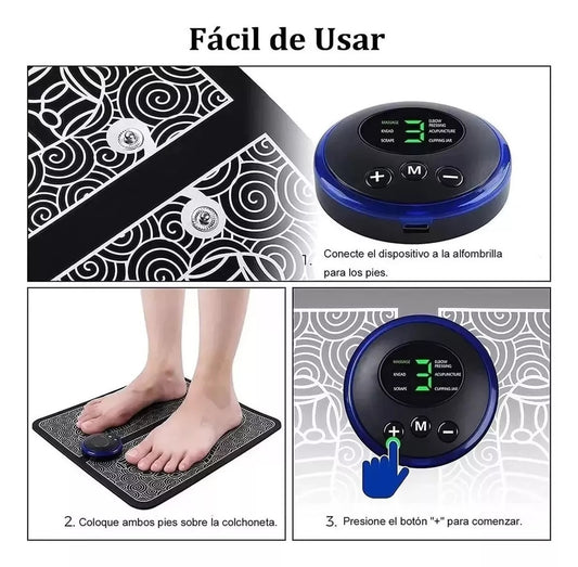 Tapete Electro estimulador EMS Relajación que se Siente